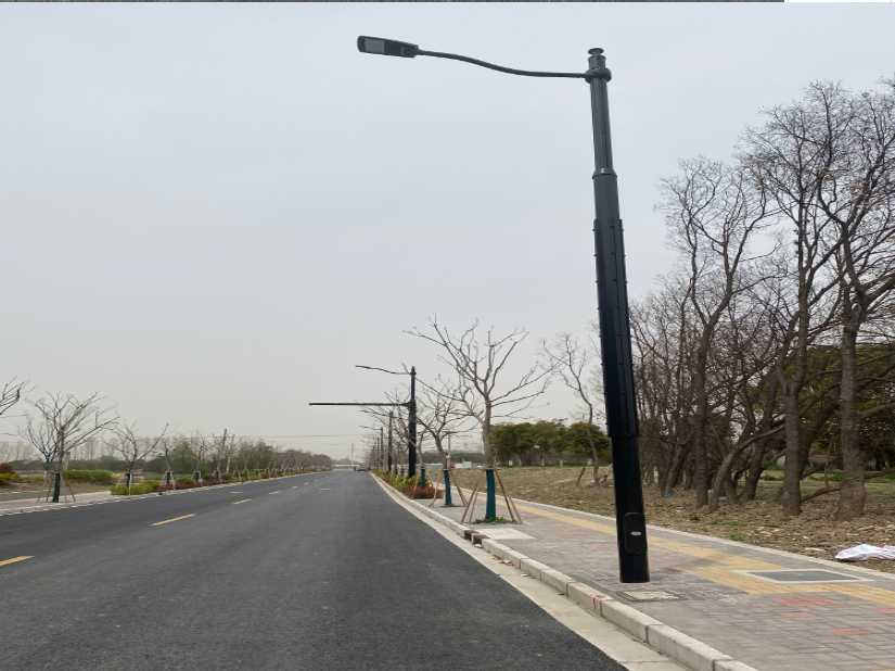 长海县上海综合杆 太阳能路灯工程